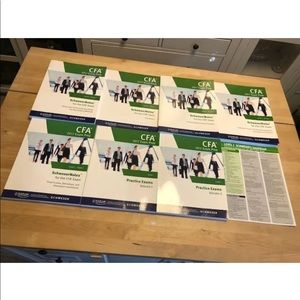 Kaplan Schweser CFA 2017 Level 1 Study Books 8 set
